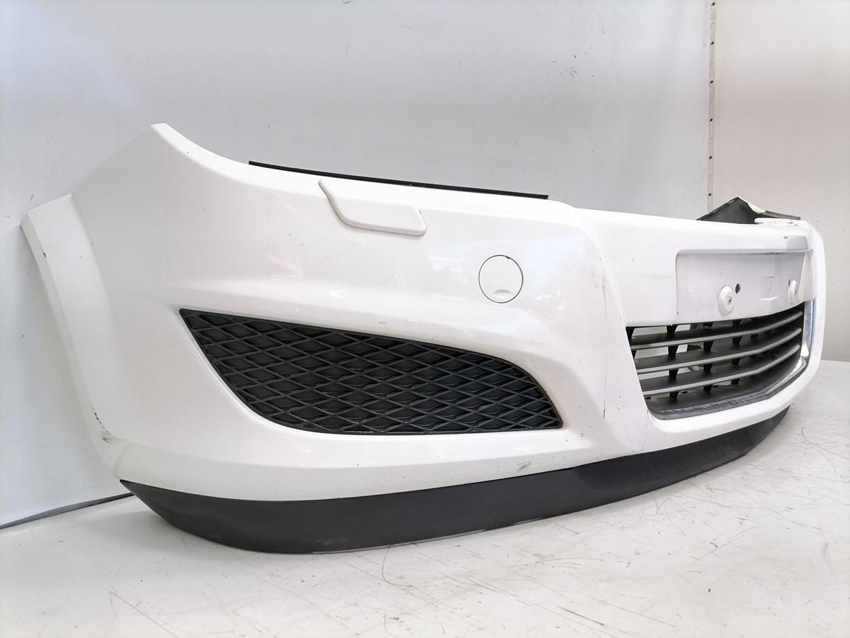Opel Astra H original Sto&szlig;stange Stossf&auml;nger vorn GAZ Schneewei&szlig; Facelift Bj.2009